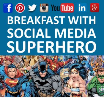 Breakfast with… a social media superhero