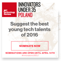 Druga polska edycja konkursu Innovators Under 35