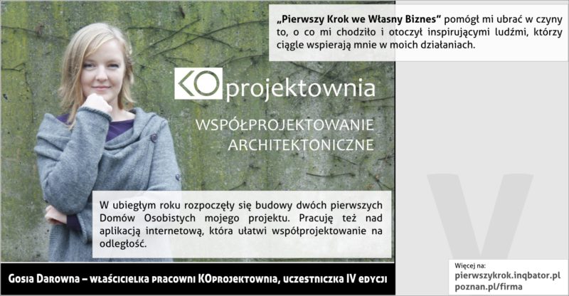 PPNT Poznan - Pierwszy krok we własny biznes - KOprojektownia