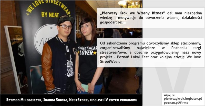 PPNT Poznan - Pierwszy krok we własny biznes - NeatStore