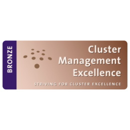 OTRZYMALIŚMY NAGRODĘ “CLUSTER MANAGMENT EXCELLENCE LABEL BRONZE – STRIVING FOR CLUSTER EXCELLENCE”