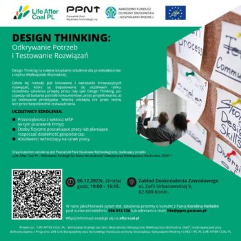 Design Thinking: Odkrywanie Potrzeb i Testowanie Rozwiązań