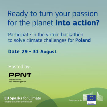 Hackaton EU Sparks for Climate – weź udział!
