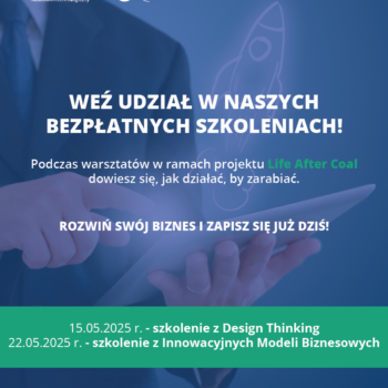 Maj z Life After Coal – ruszamy z bezpłatnymi szkoleniami!