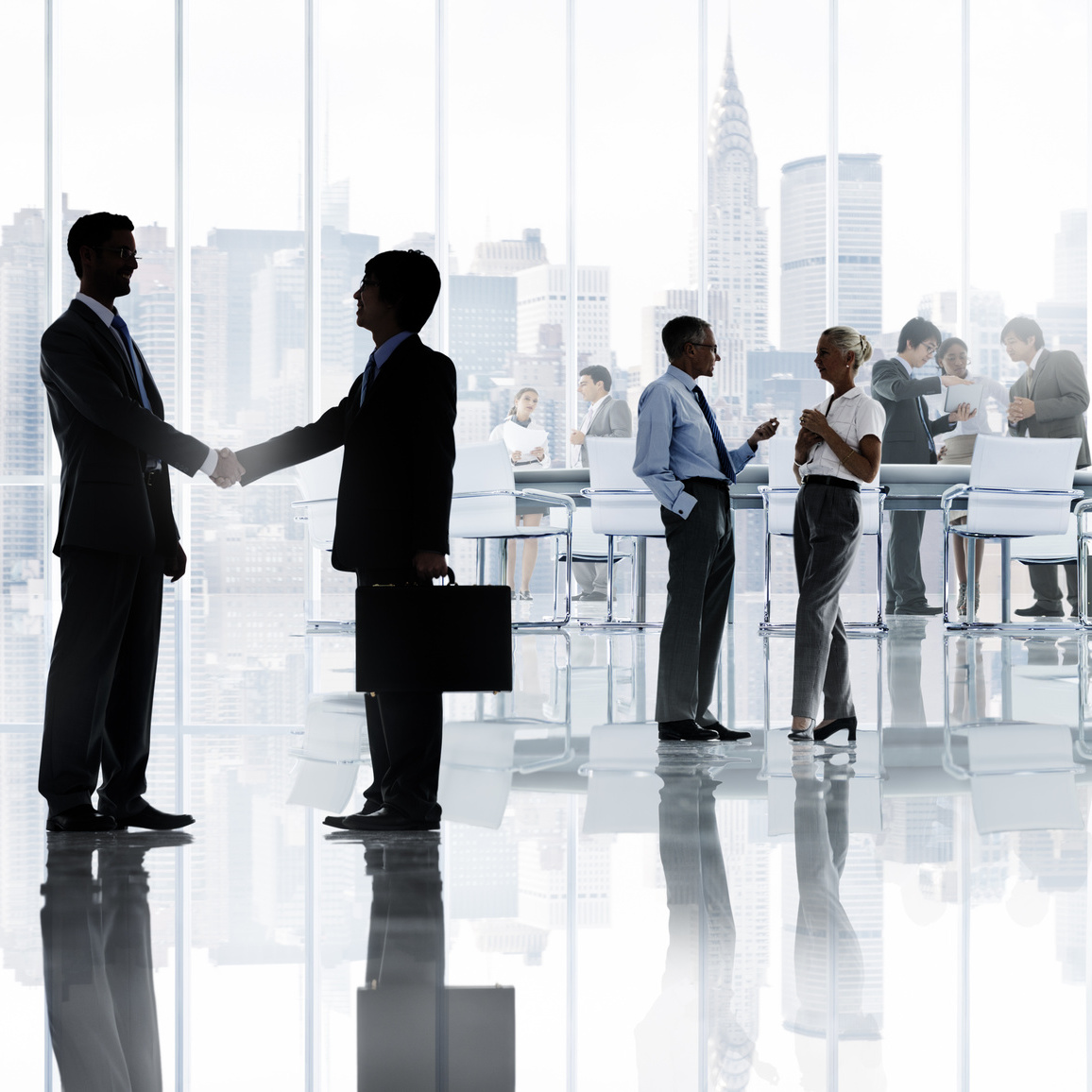 Business People Meeting Discussion Working Talking COncept